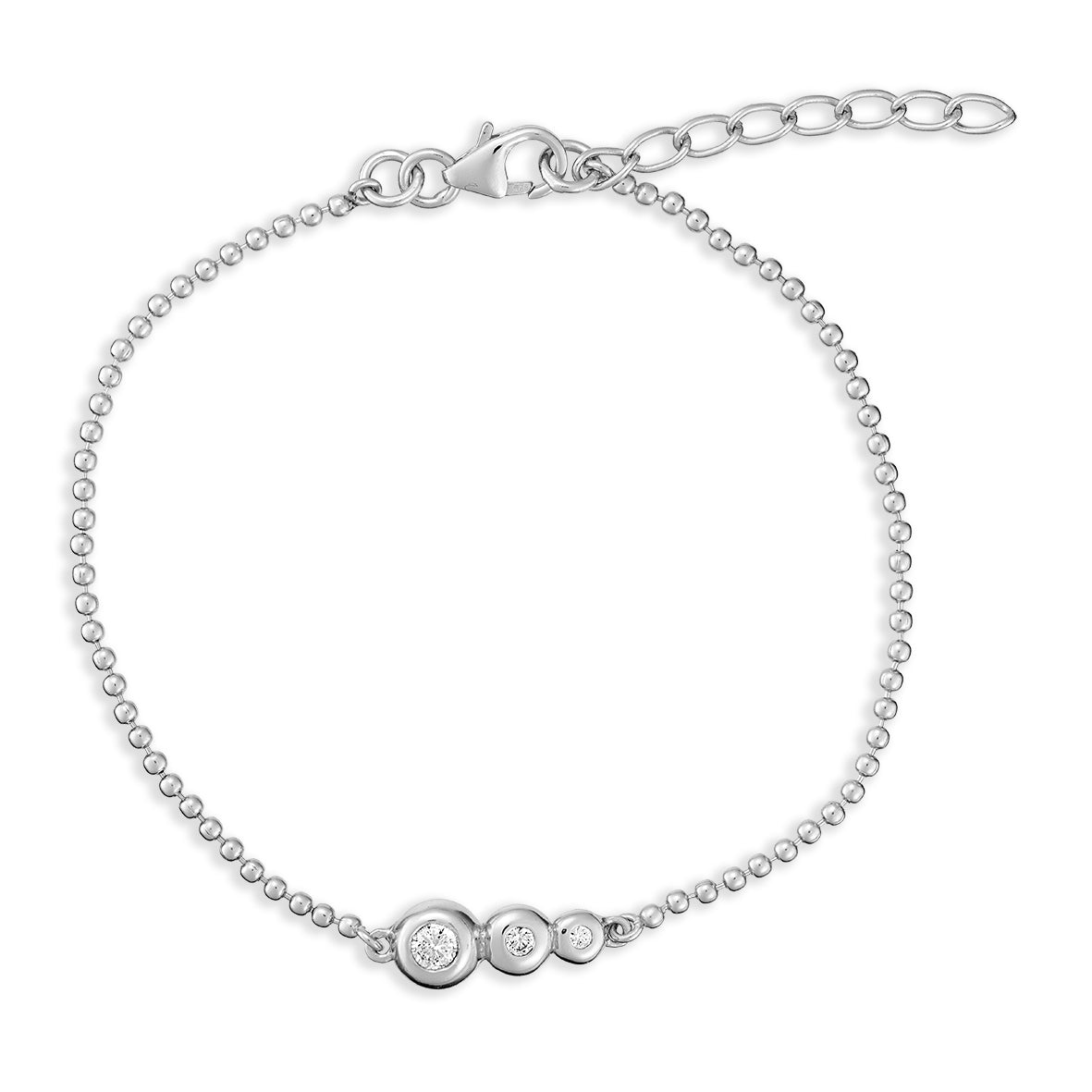 Timeless Armbånd i sølv med zirkonia
