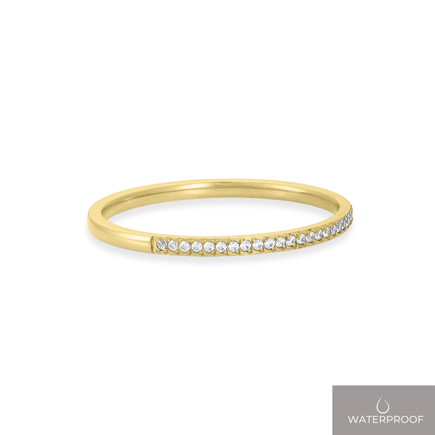 Bianca lux ring med zirkonia