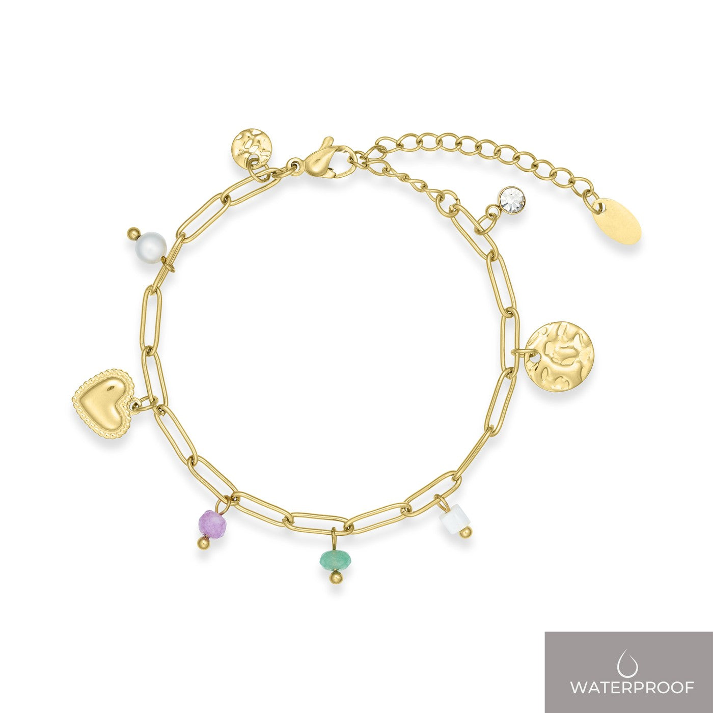Audrey  essence armbånd med ædelstene