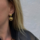 Tullia øreringe med hjerter