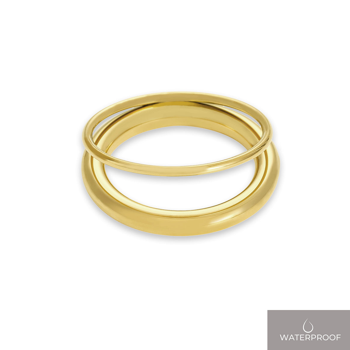 Donna klassisk dobbelt ring
