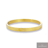 Lolly armring med rustik hamret look