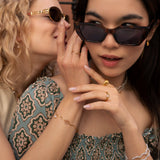 Maja soft fine wave ring