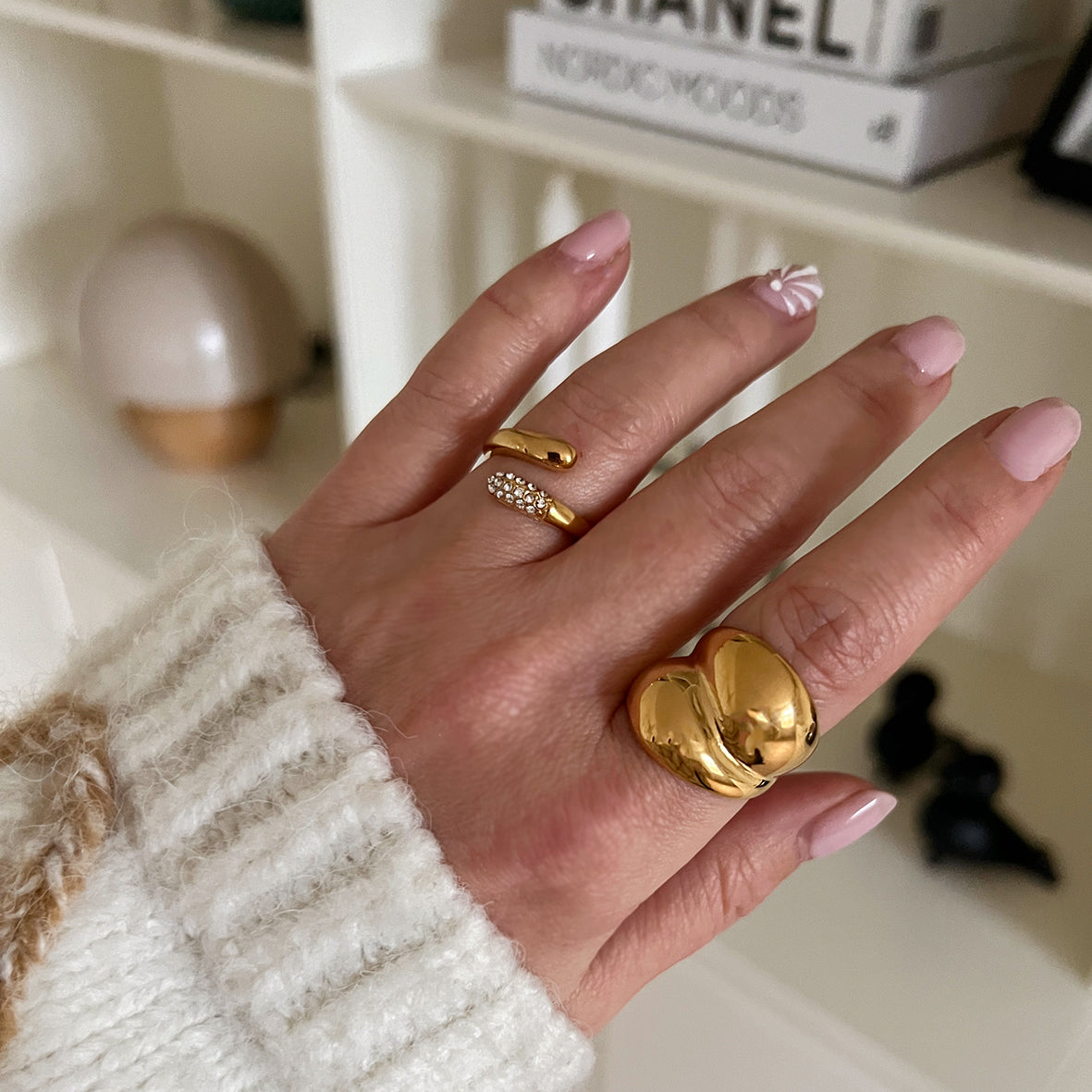 Tilly ring med zirkonia
