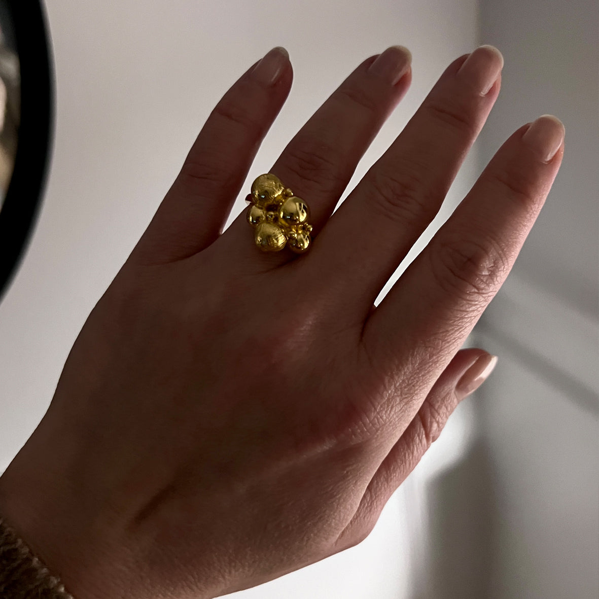 Harmony ring i 18 karat guldbelagt sølv
