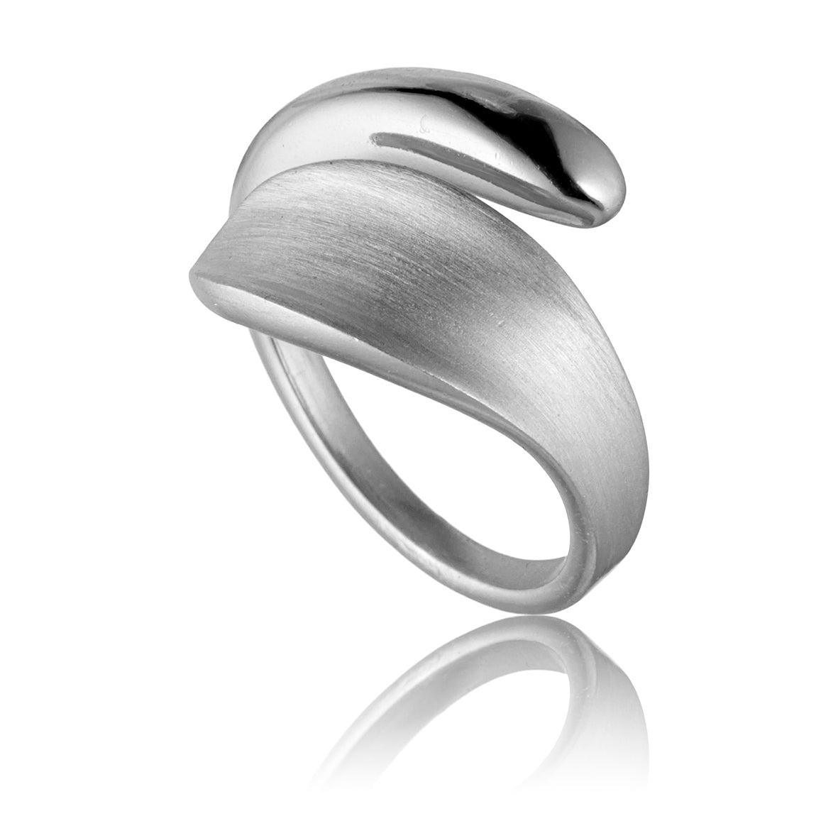 Mirror ring i sølv