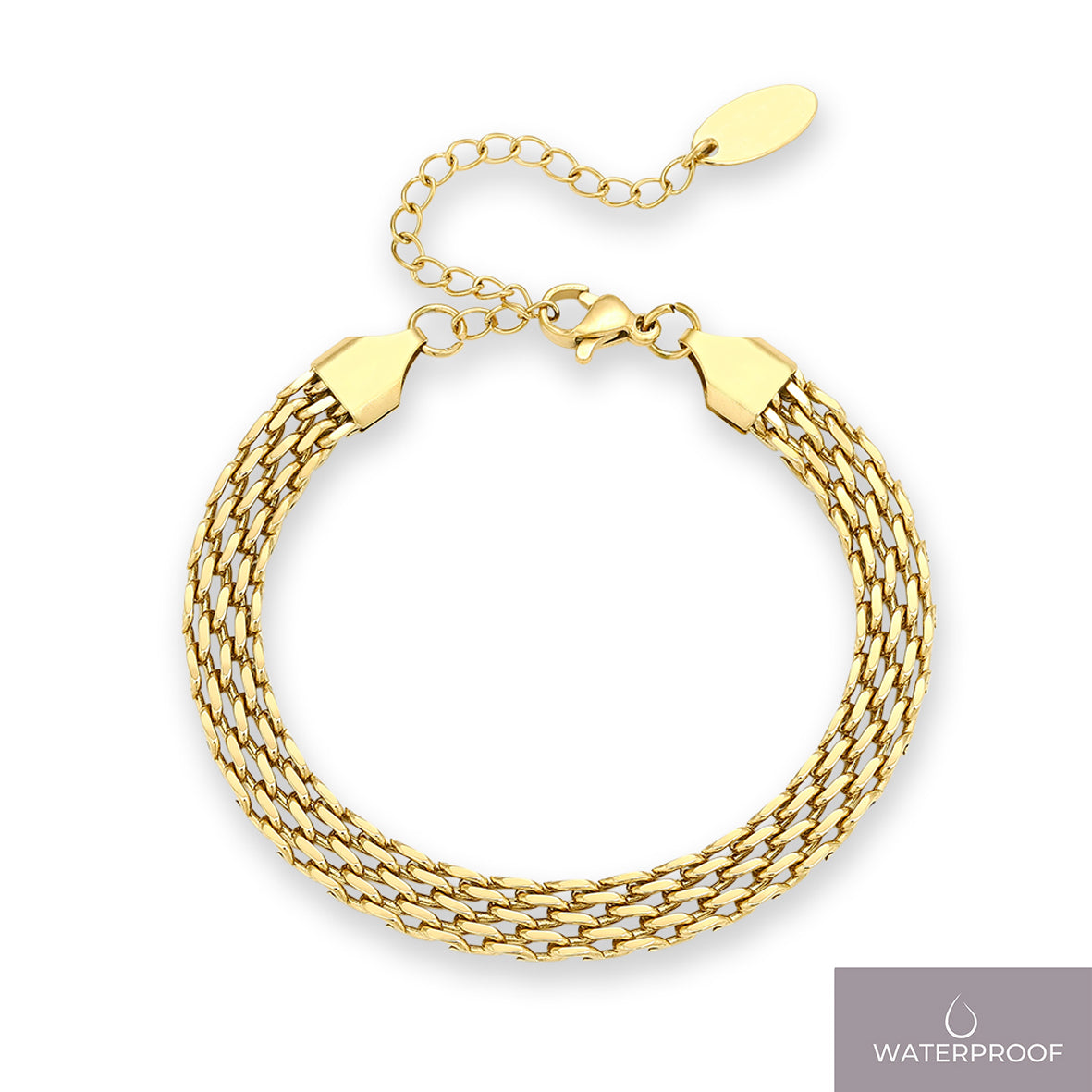 Ember 6 mm mesh armbånd