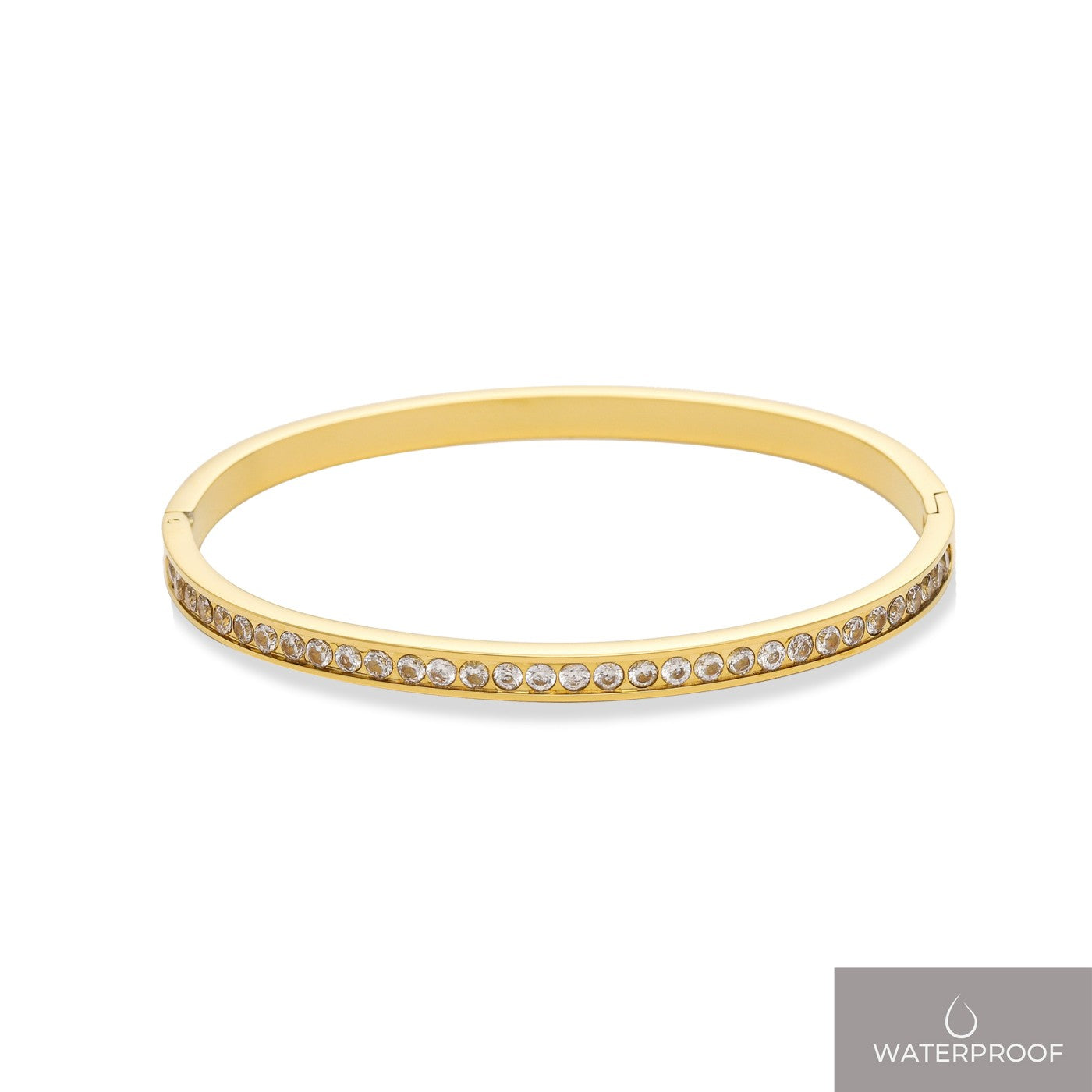 Pristine elegant armring med zirkonia