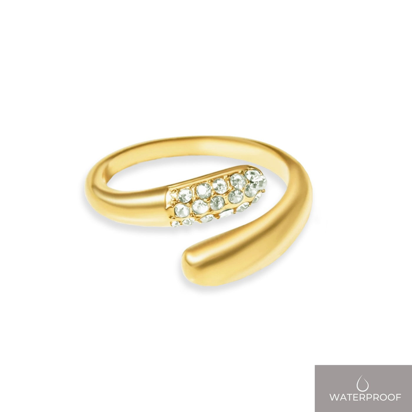 Tilly ring med zirkonia