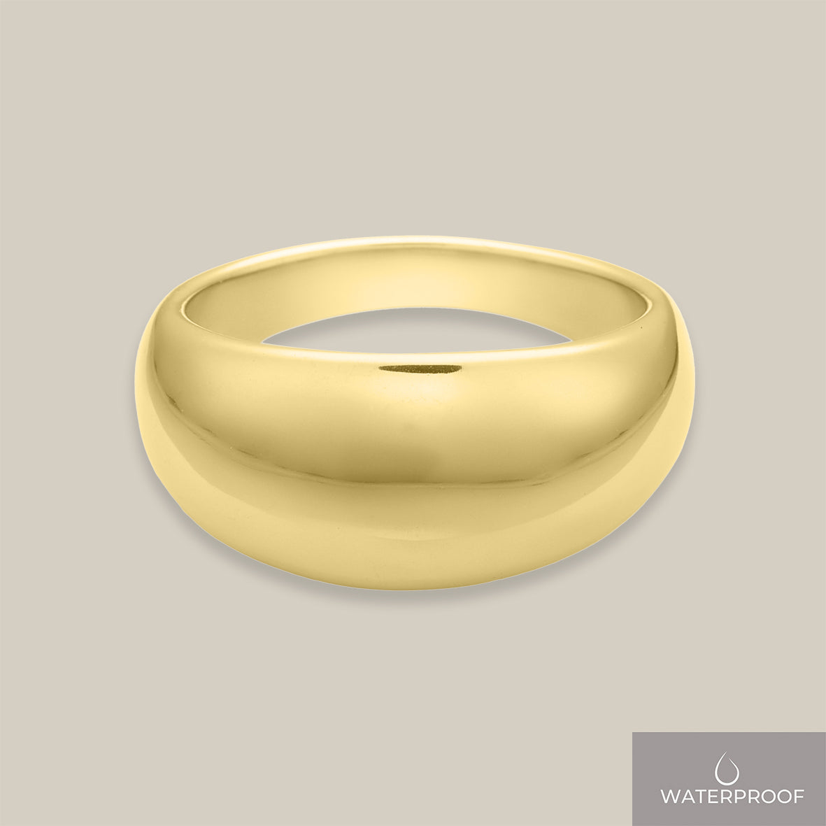Kelly klassisk dome ring