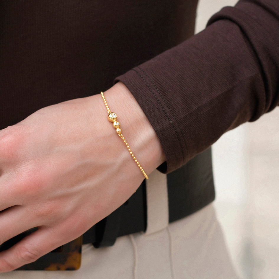 Timeless Armbånd i sølv med zirkonia