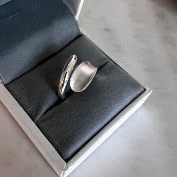 Mirror Ring in Silber